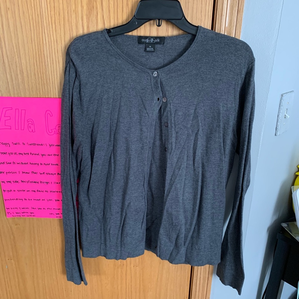 button up cardigan/ blouse